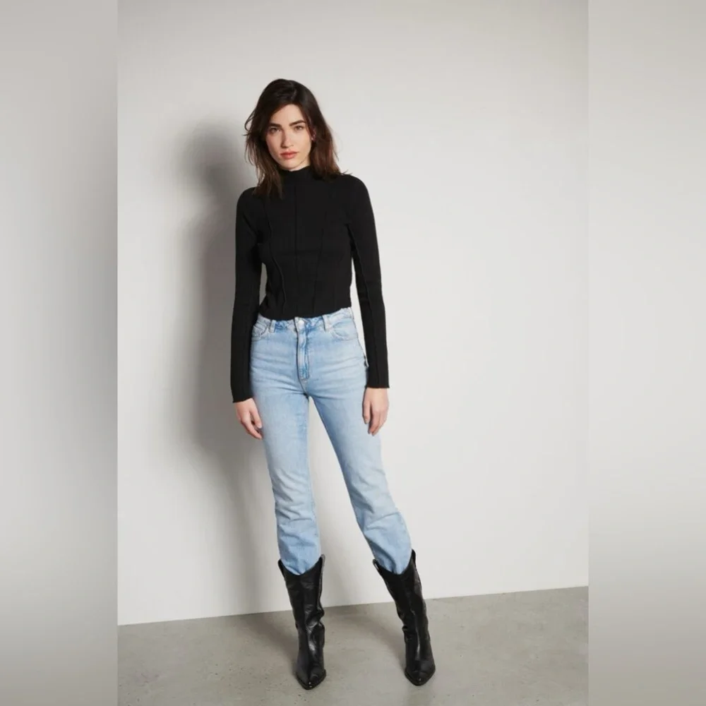 Dynamite Hara Long Sleeve Funnel Neck - Picture 3 of 7